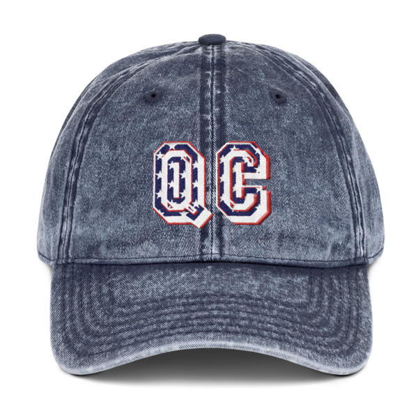 CALIISME Accessory Jean Washed Super Caps, Color: Navy