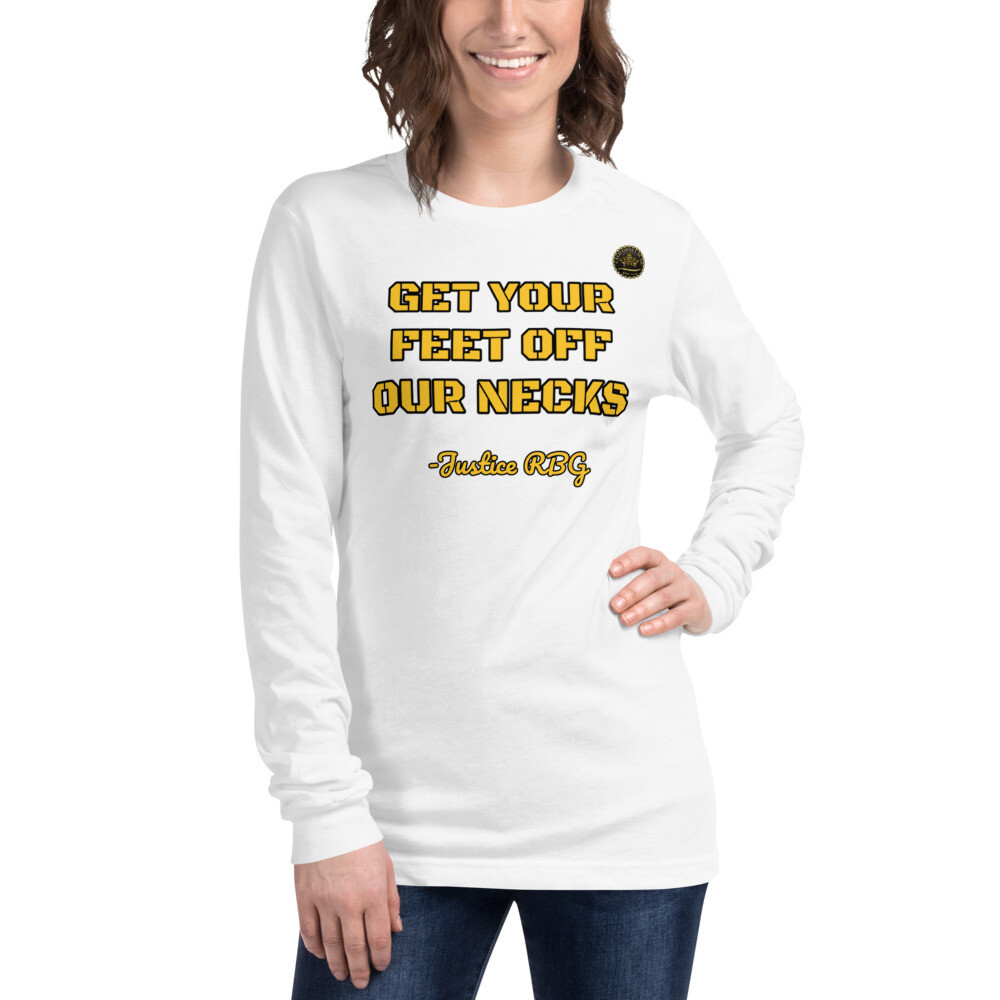 CALIFORNIA IS ME EST. 1510 RGB Unisex Long Sleeve Tee, Color: White, Size: XS