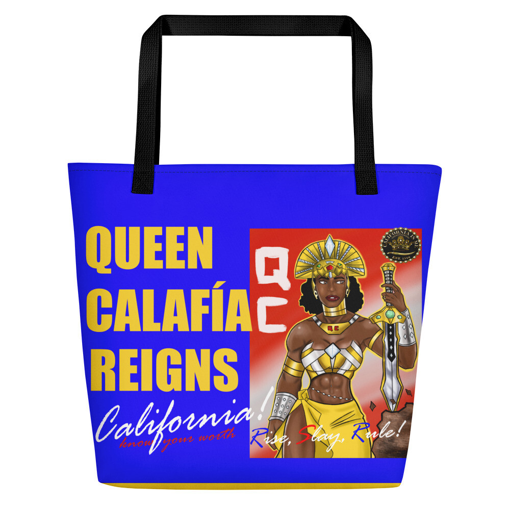 CALIISME Queen Calafia California Bag Royal Blue
