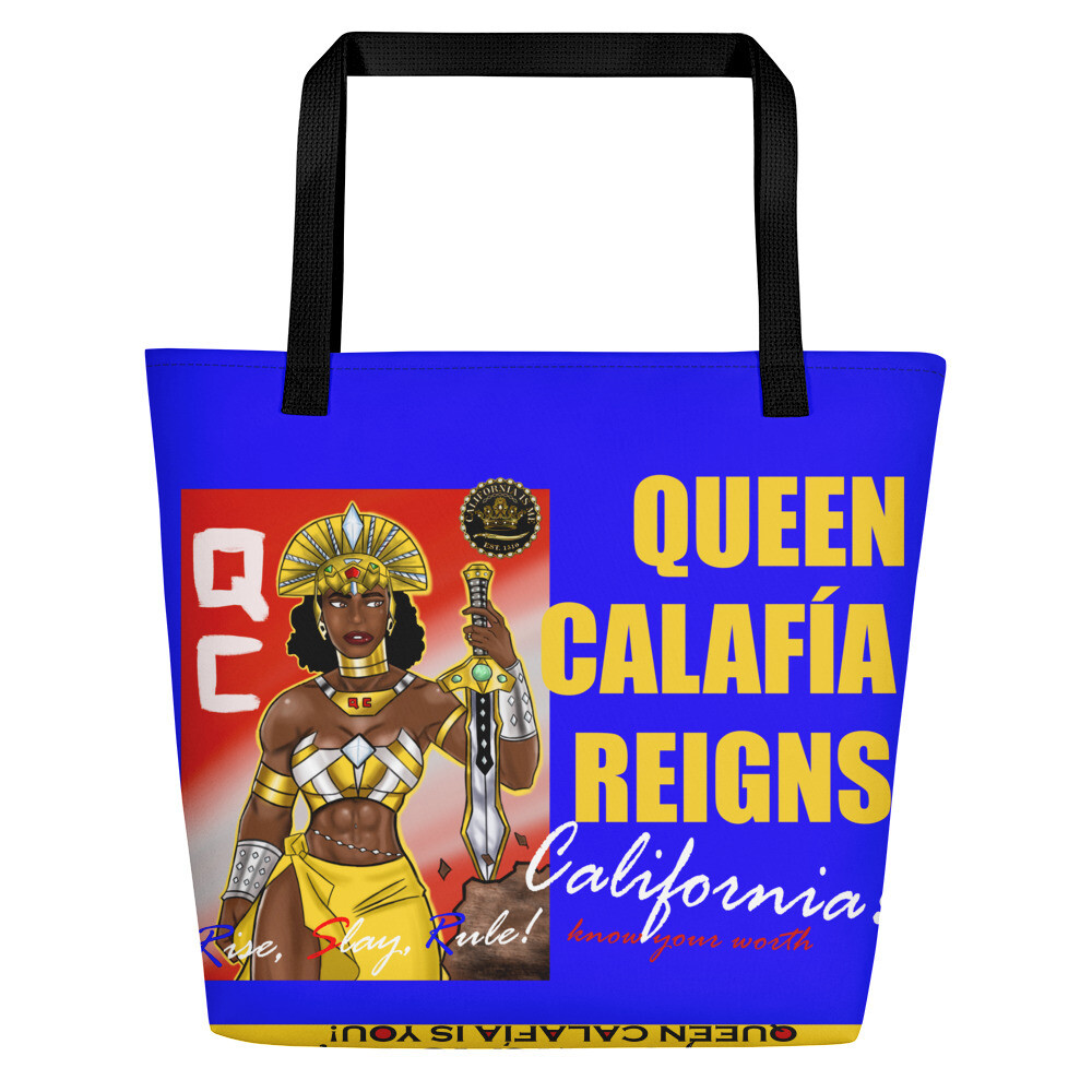 CALIISME Queen Calafia California Bag Royal Blue