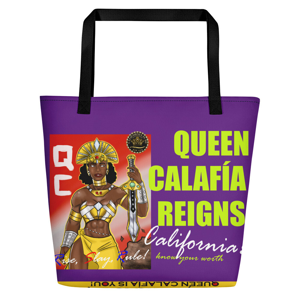 CALIISME Queen Calafia Reigns CA Bag Royal Purple