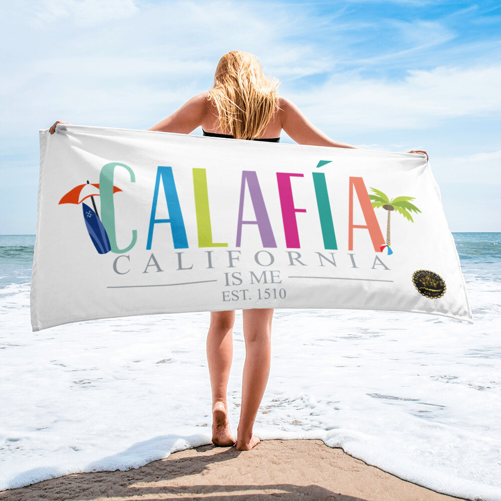 CALIISME CALAFIA WHITE TOWEL 
