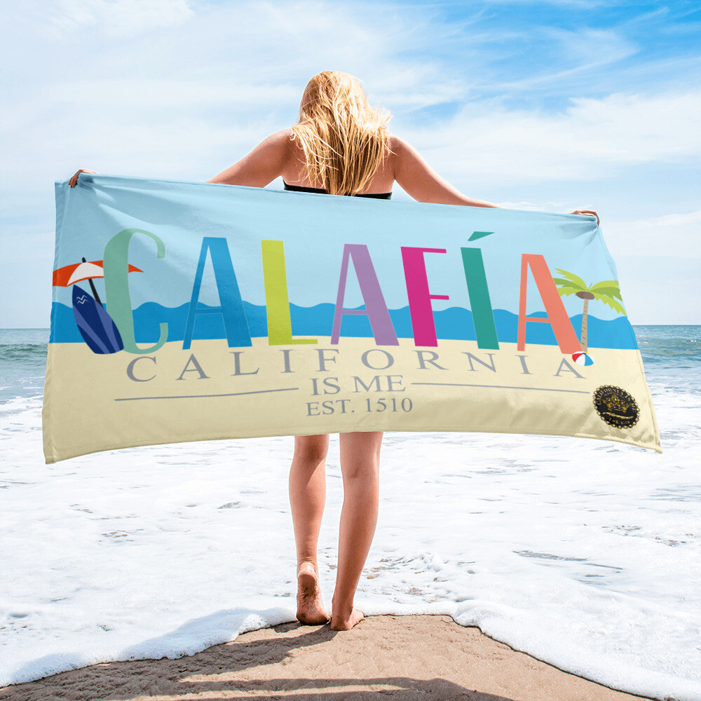 CALIISME CALAFIA Beach Towel