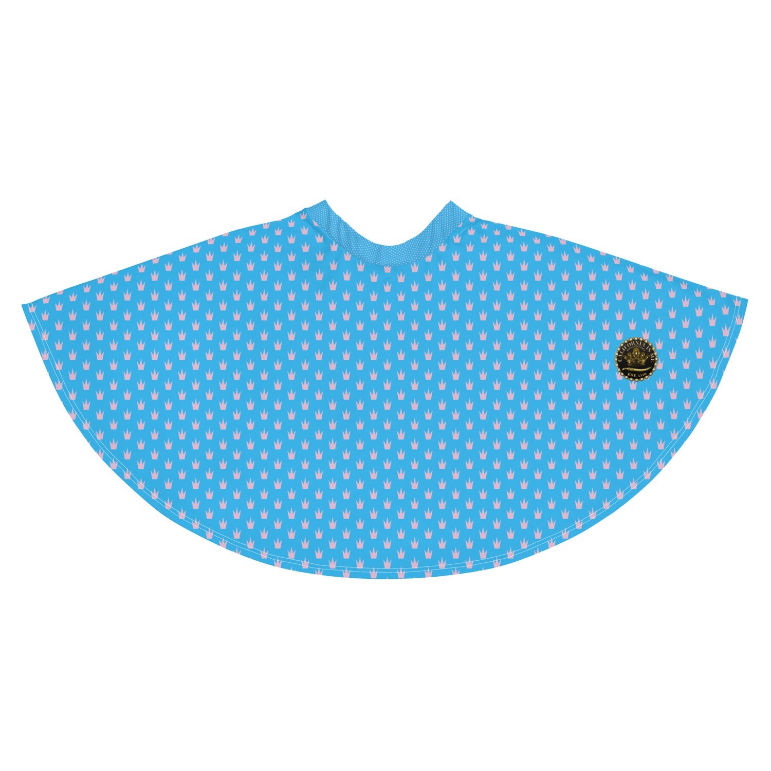 Turquoise Palm Tree Crown Skirt