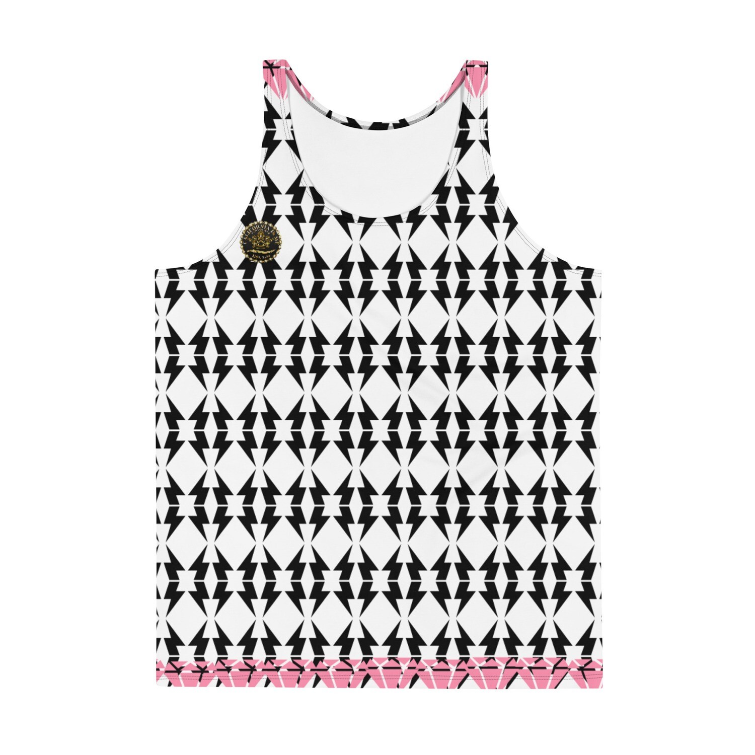 Pink Diamond Men and Women Tank Top
