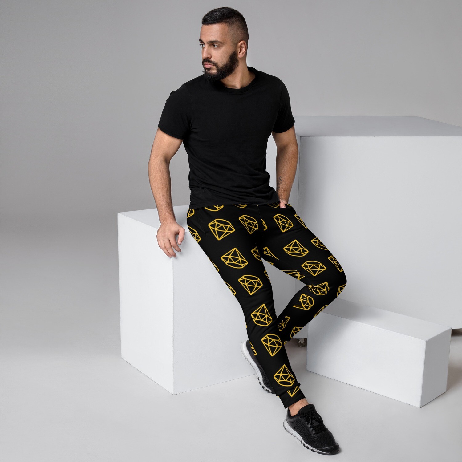 Yellow Diamond Men's Joggers