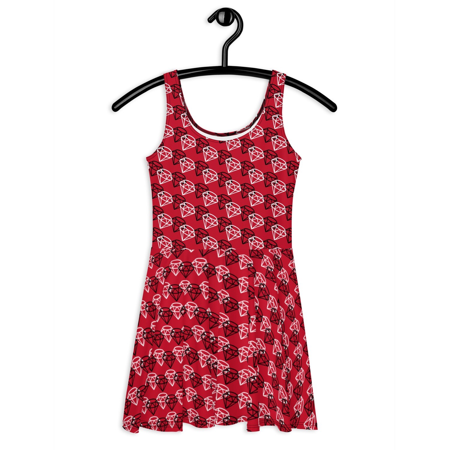 Black and White Diamonds Dress, Size: XS