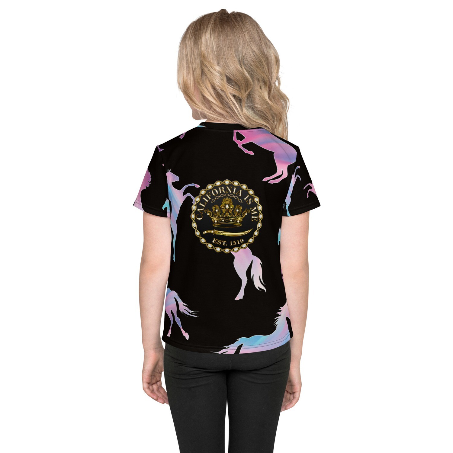 Justice Unicorn Kids Crew T-shirt