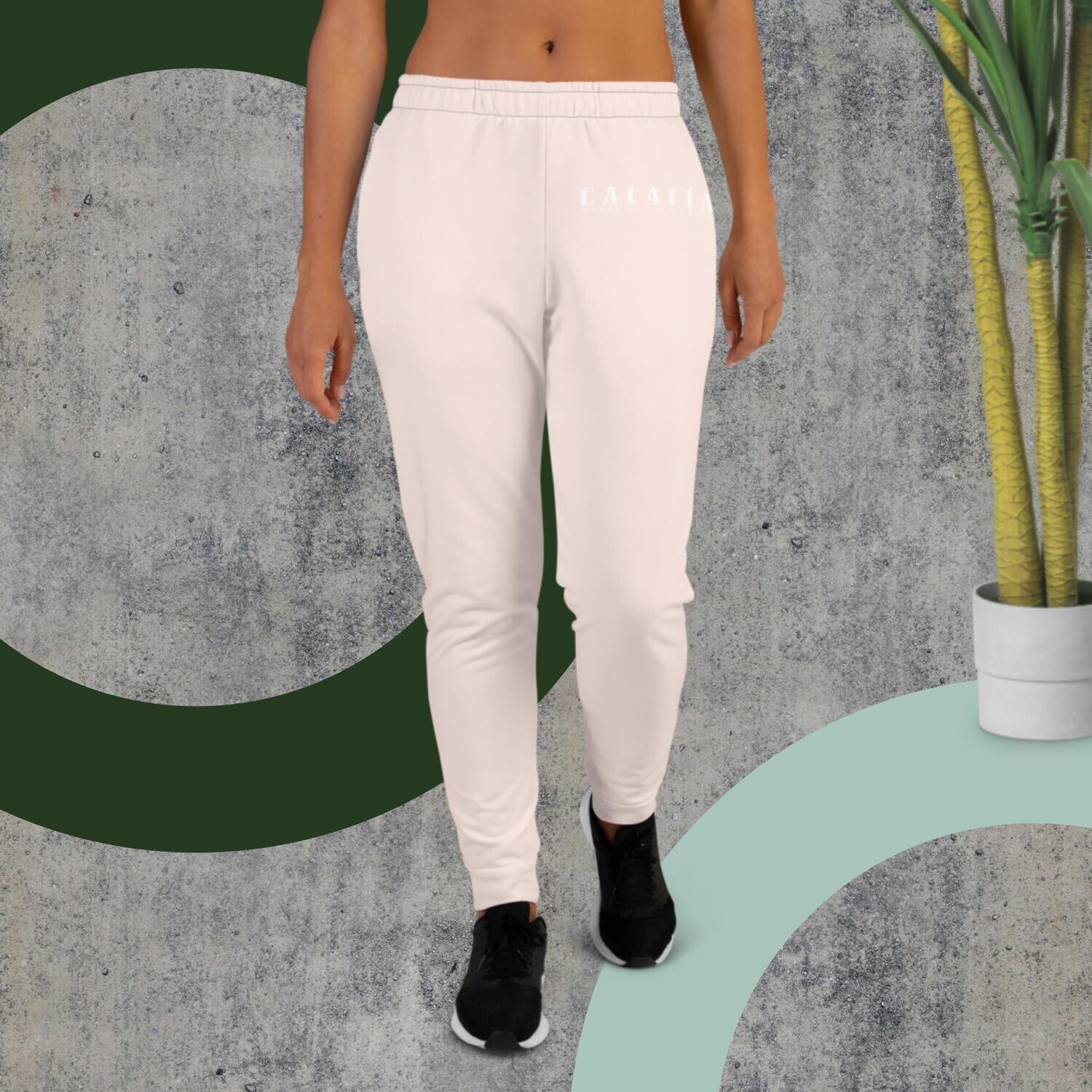 Octain Shadow Passionate Powder Pink Women&#39;s Joggers Sweat Pants, Size: XS