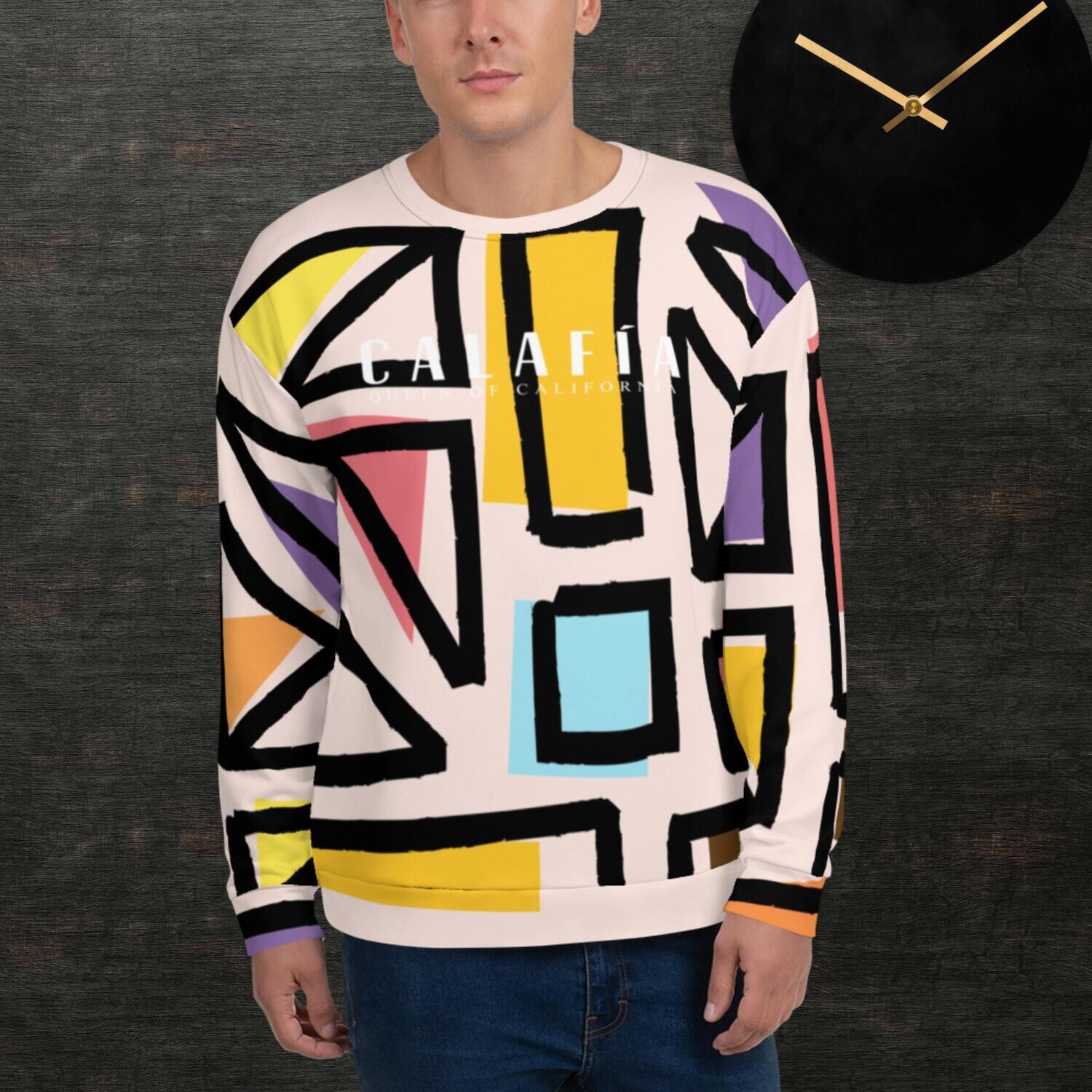 Octain Shadow Wispy Pink Unisex Sweatshirt