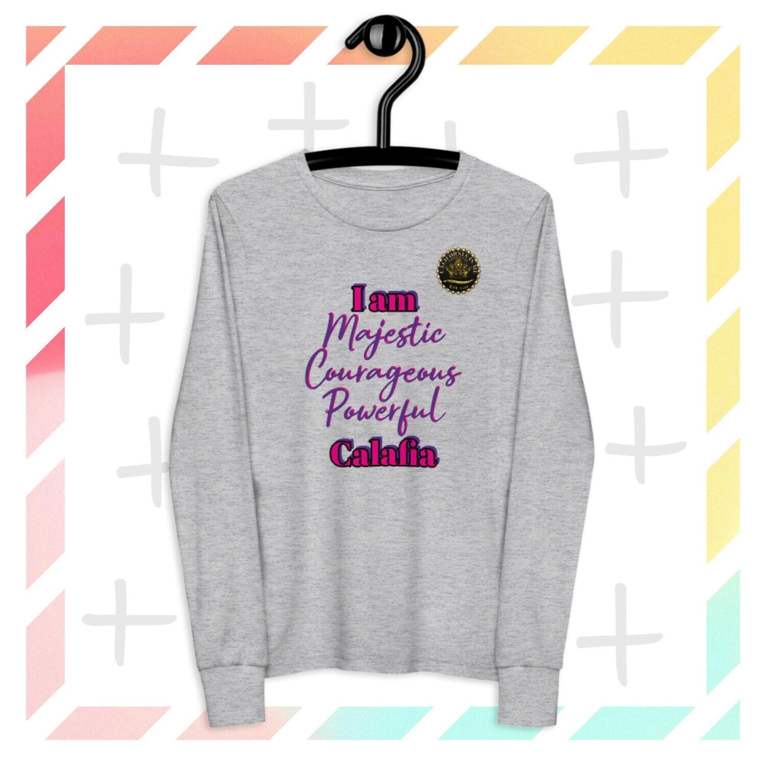 I Am Calafia Youth long sleeve tee