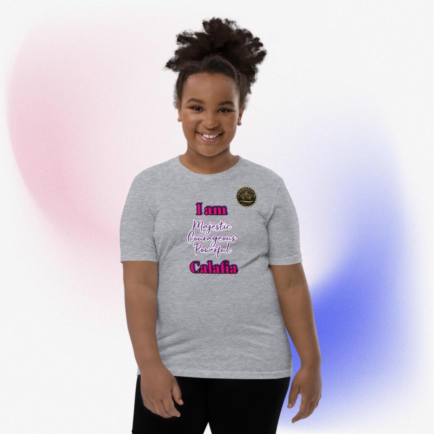 I Am Calafia Youth Short Sleeve T-Shirt