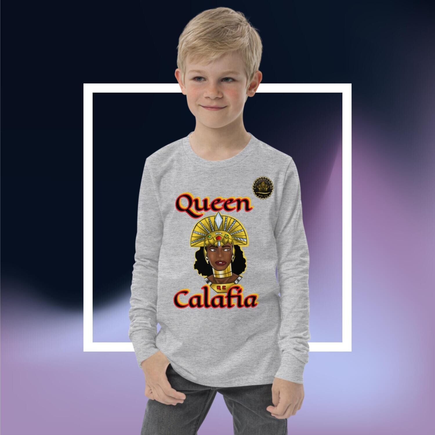 Queen Calafia Youth long sleeve tee