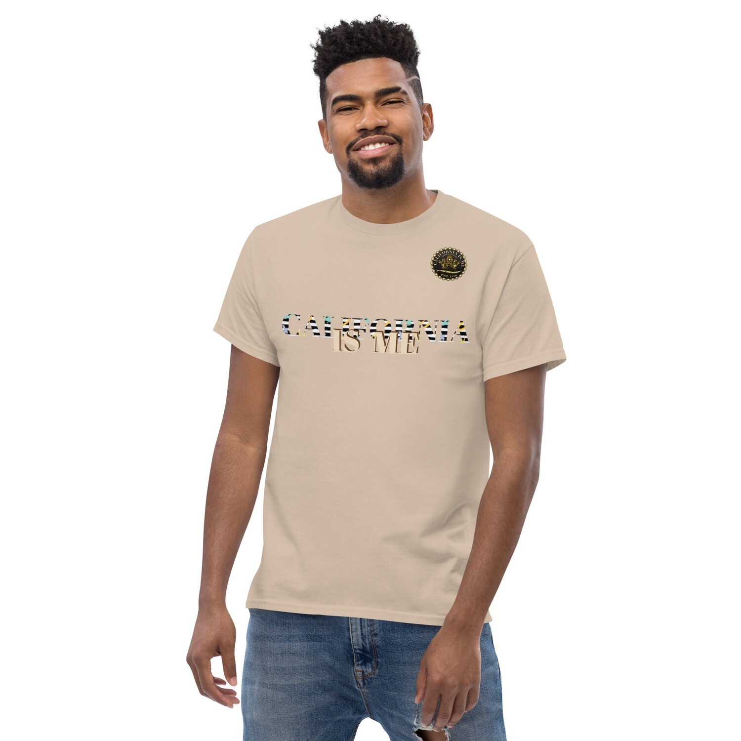 CALIFORNIA IS ME Brand Men&#39;s classic tee