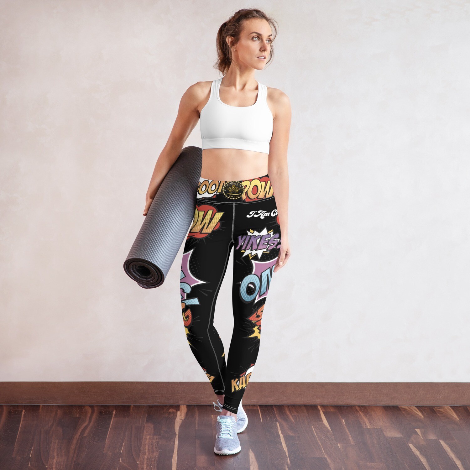 Queen Calafia Comic Collection Yoga Leggings, Size: XS