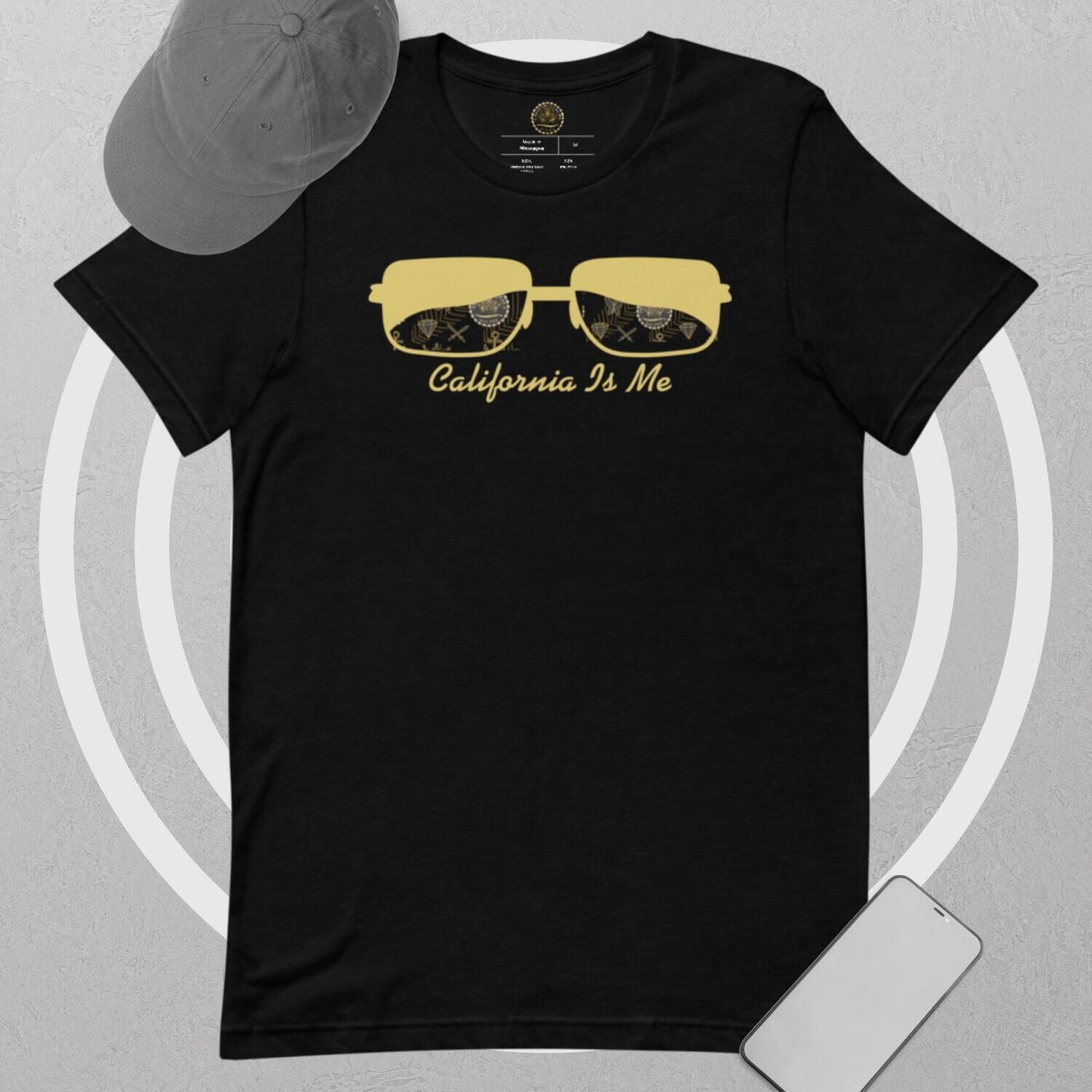 Sunglass Men&#39;s T-shirt, Color: Black Heather, Size: XS