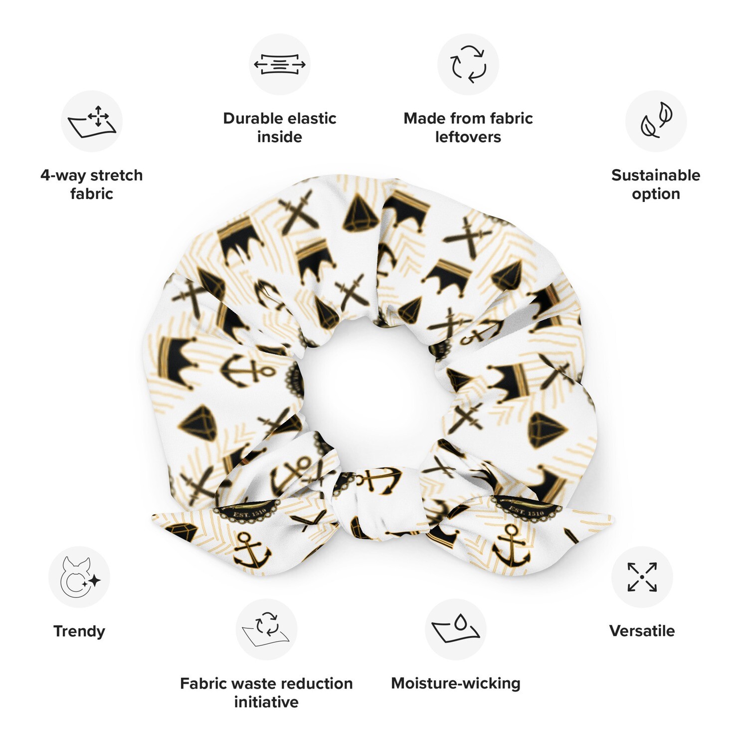 Royal Armor Hair Scrunchie