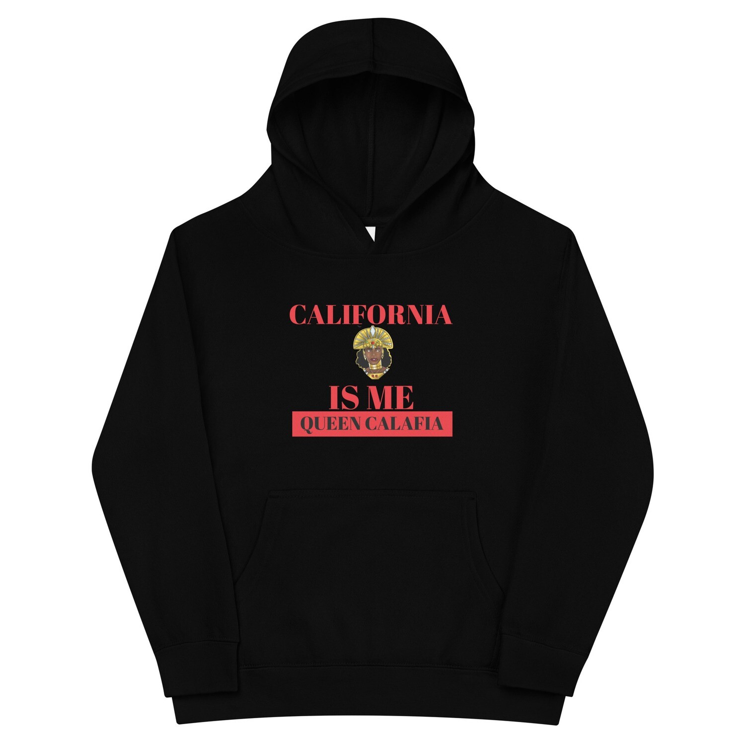 Queen Calafia of CA Kids fleece hoodie