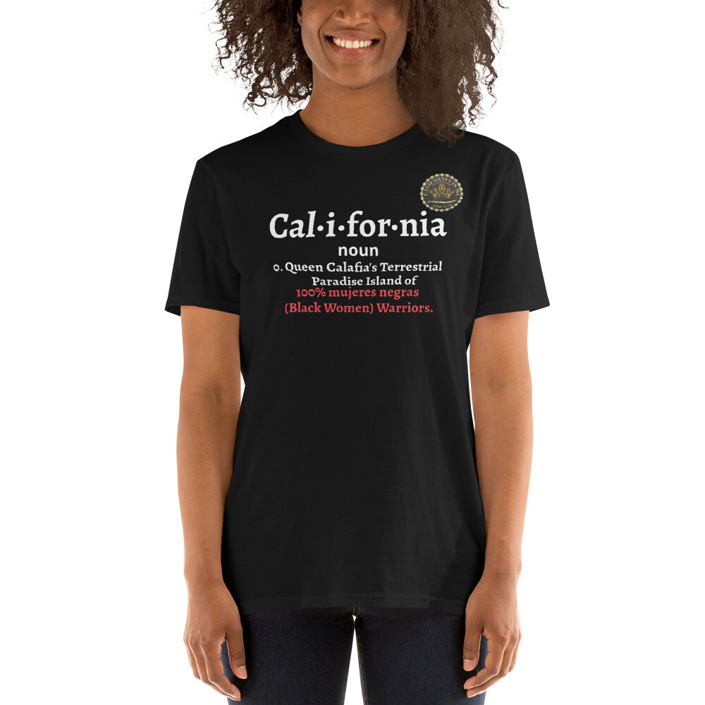 California Real meaning Unisex T-Shirt, Size: S
