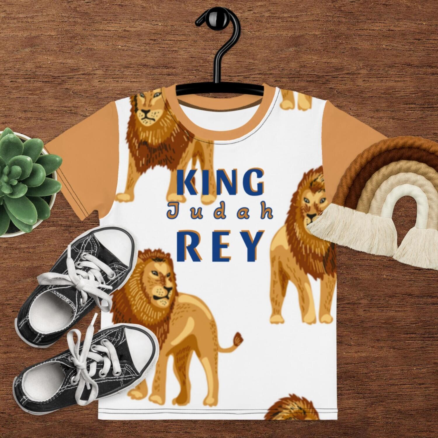 Calafia's King Boys Kids crew neck t-shirt