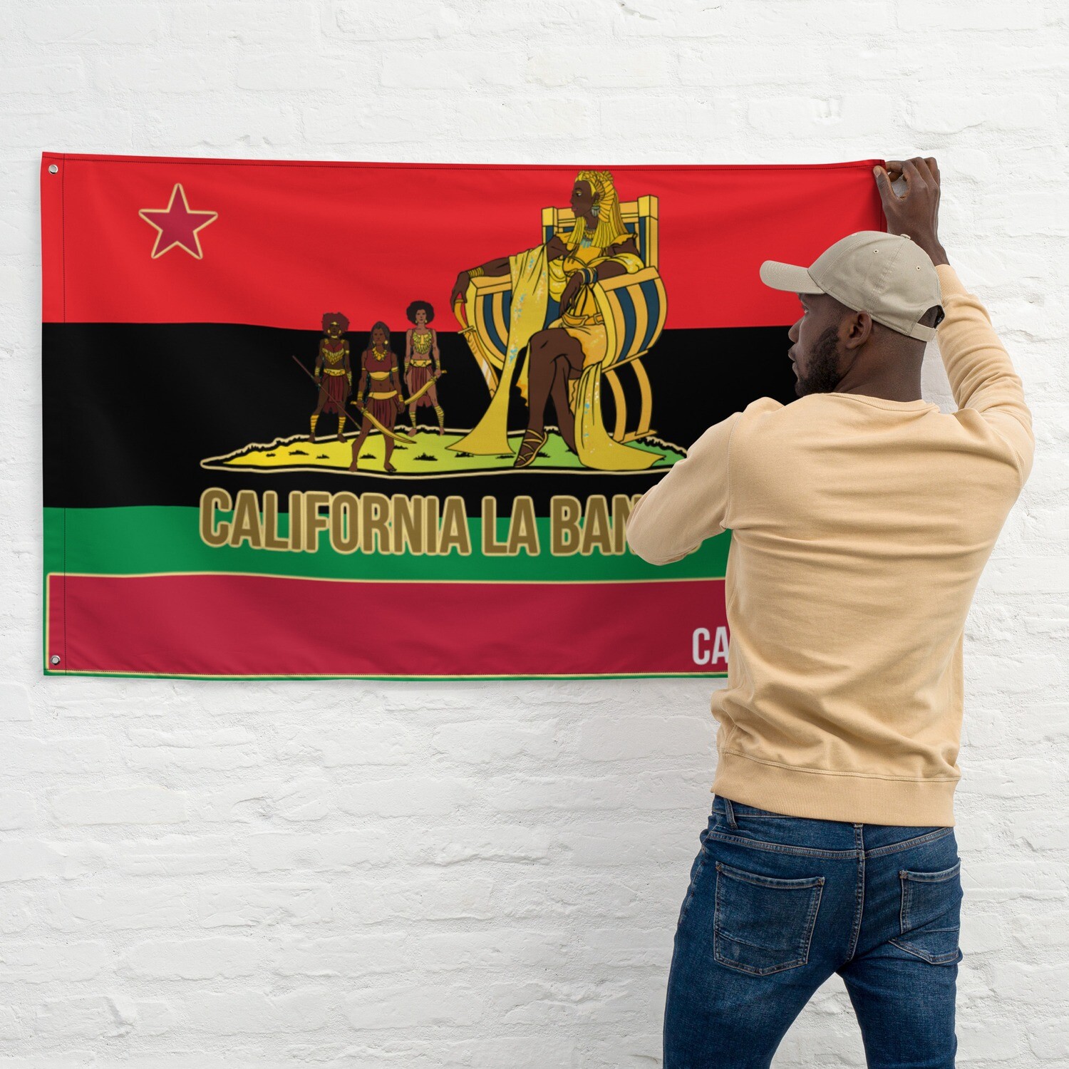 Her Majesty Calafia&#39;s California Flag
