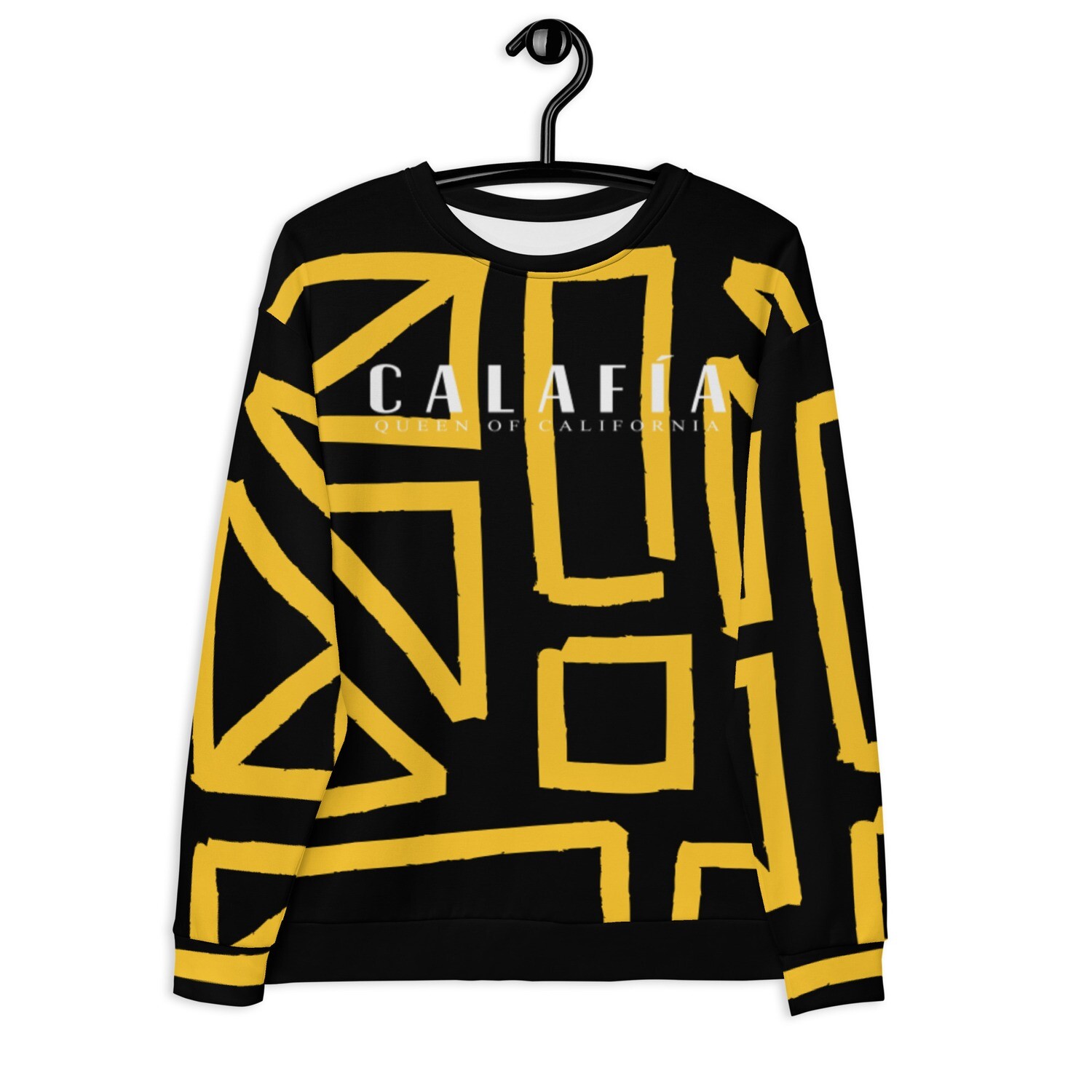 Abstract Octain Front Back Unisex Sweatshirt
