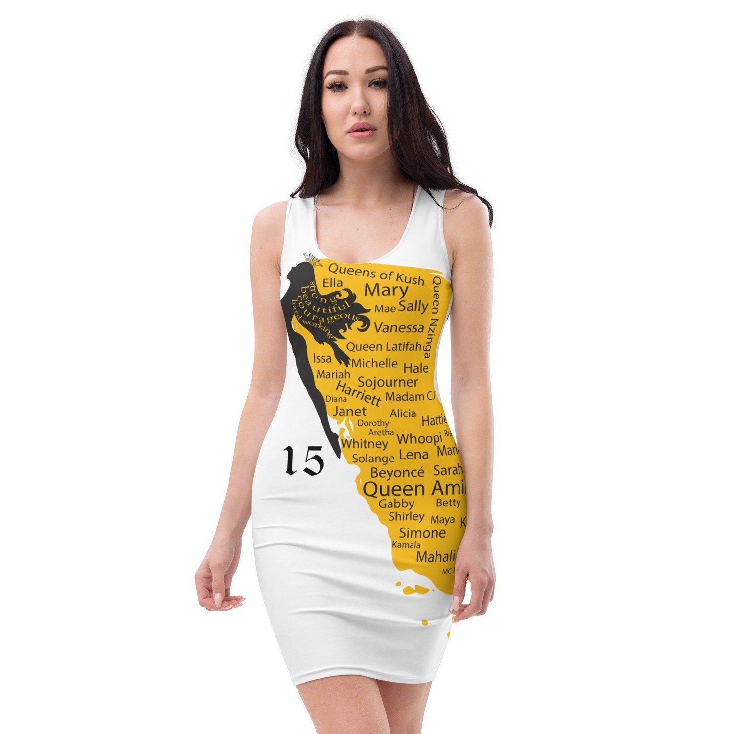 Reina Queen Calafia&#39;s California Equal Under Law Warrior White Dress