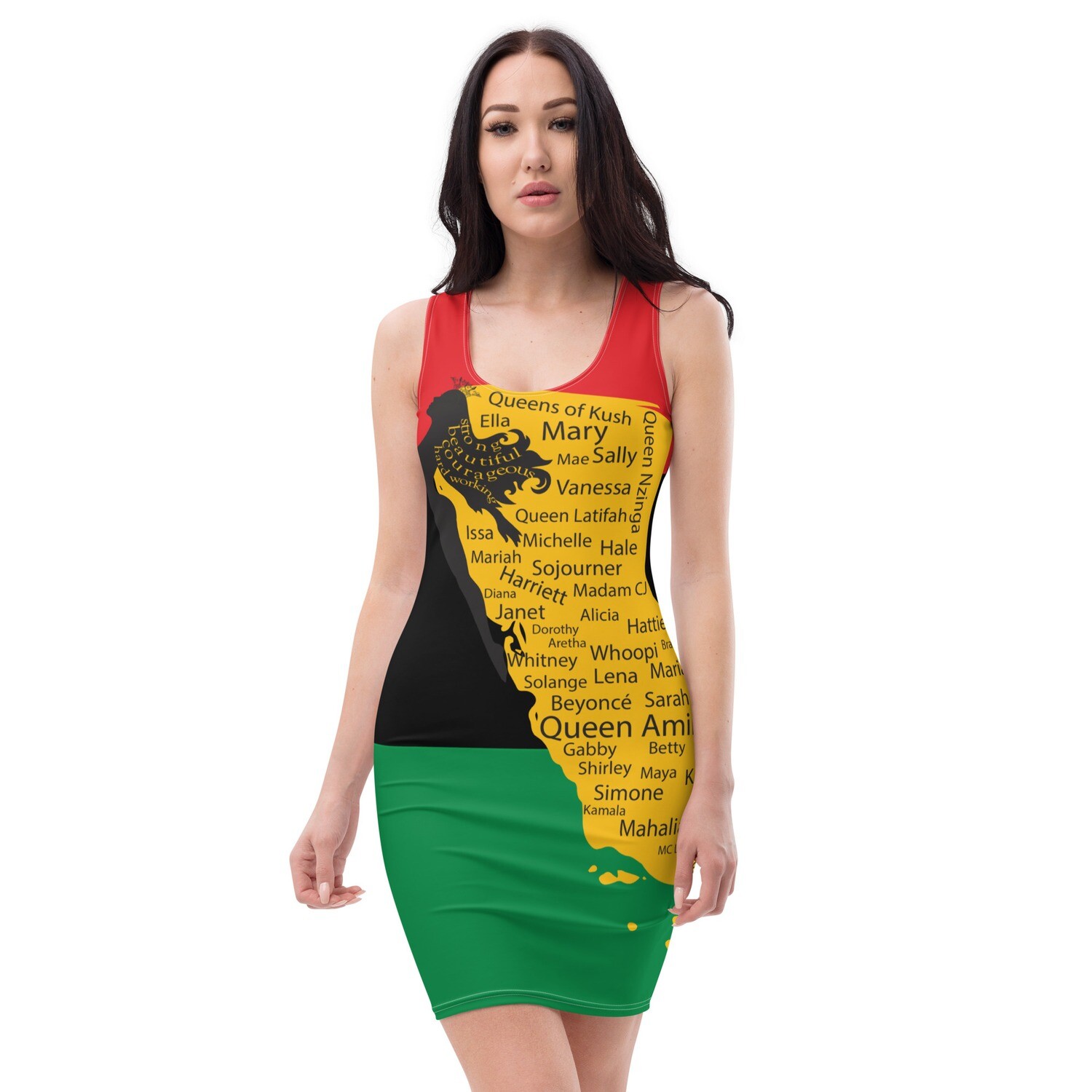 Reina Queen Calafia&#39;s California Equal Under Law Liberation Dress