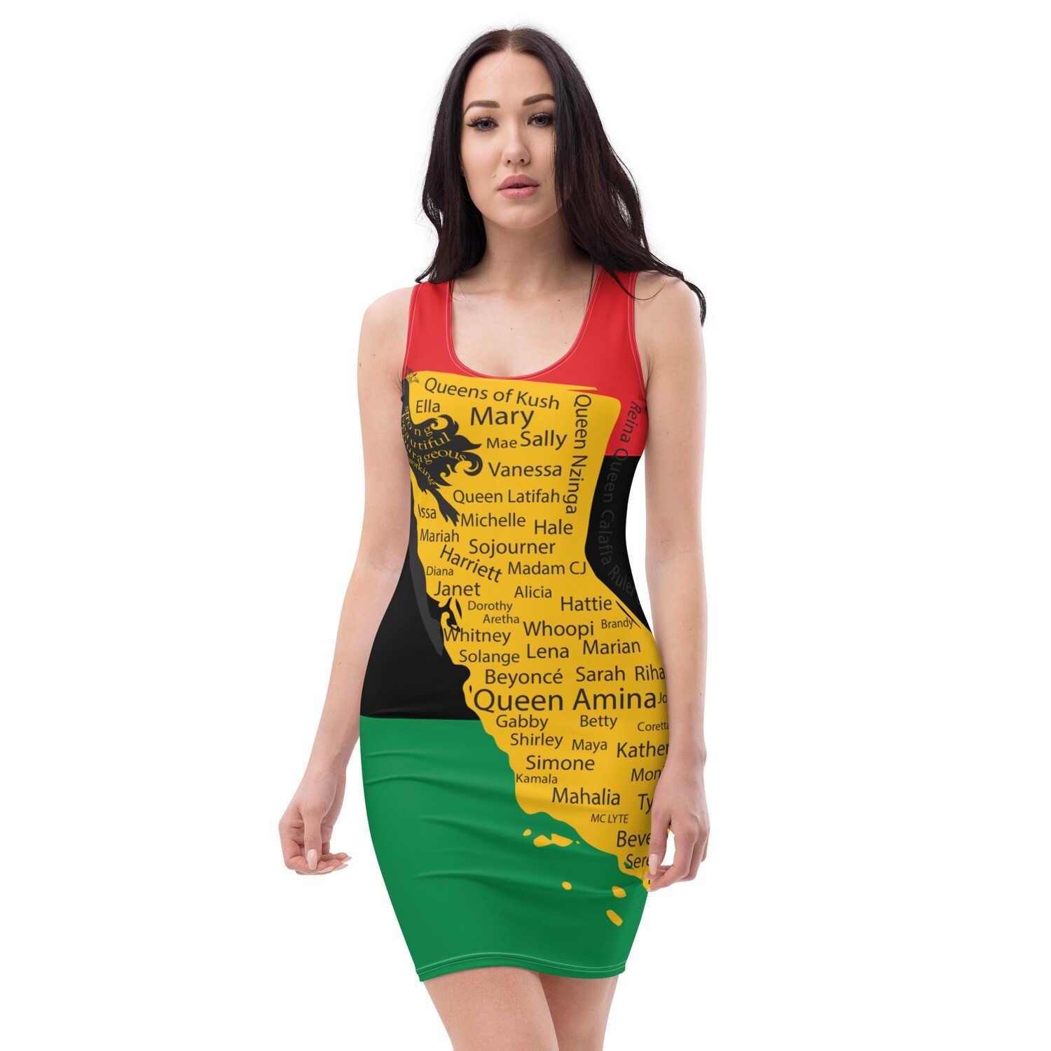 Reina Queen Calafia&#39;s California End CA Propaganda Dress