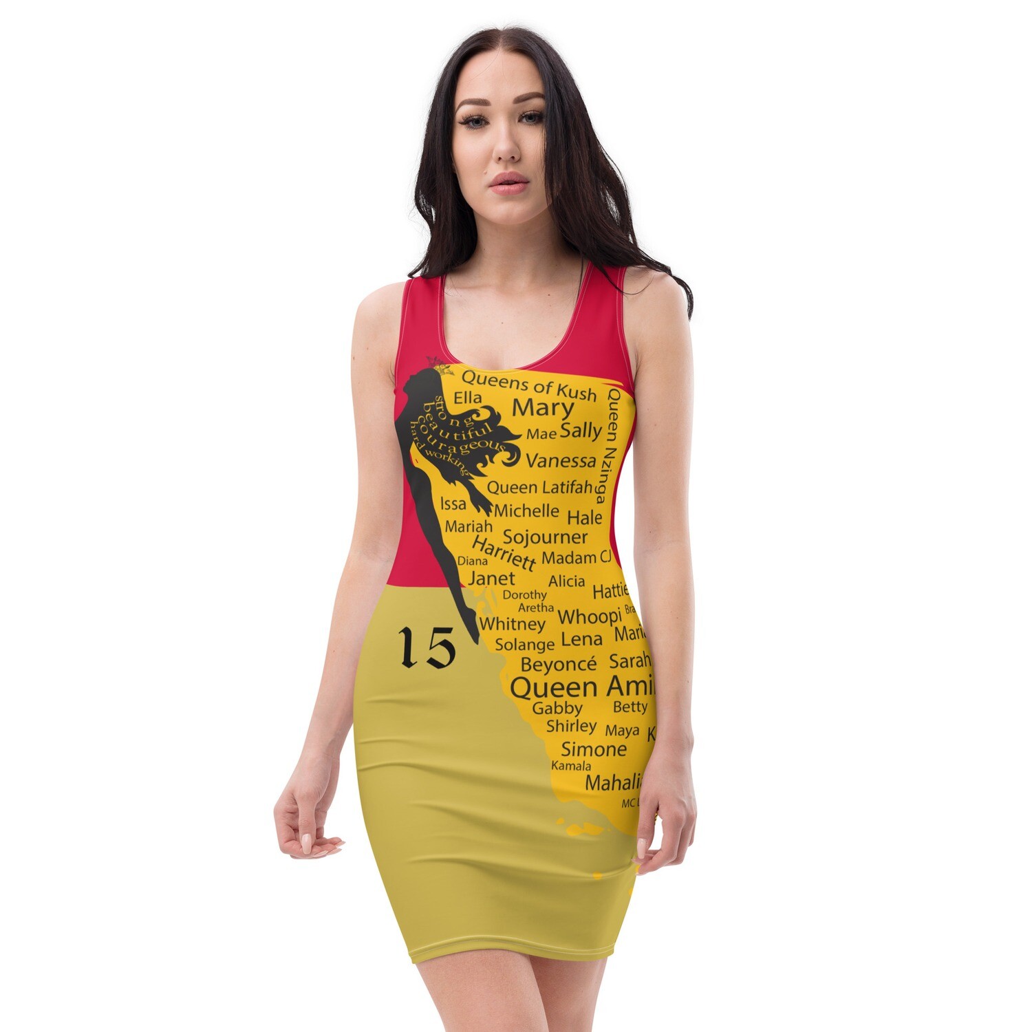 Reina Queen Calafia&#39;s California Golden Tiger Dress