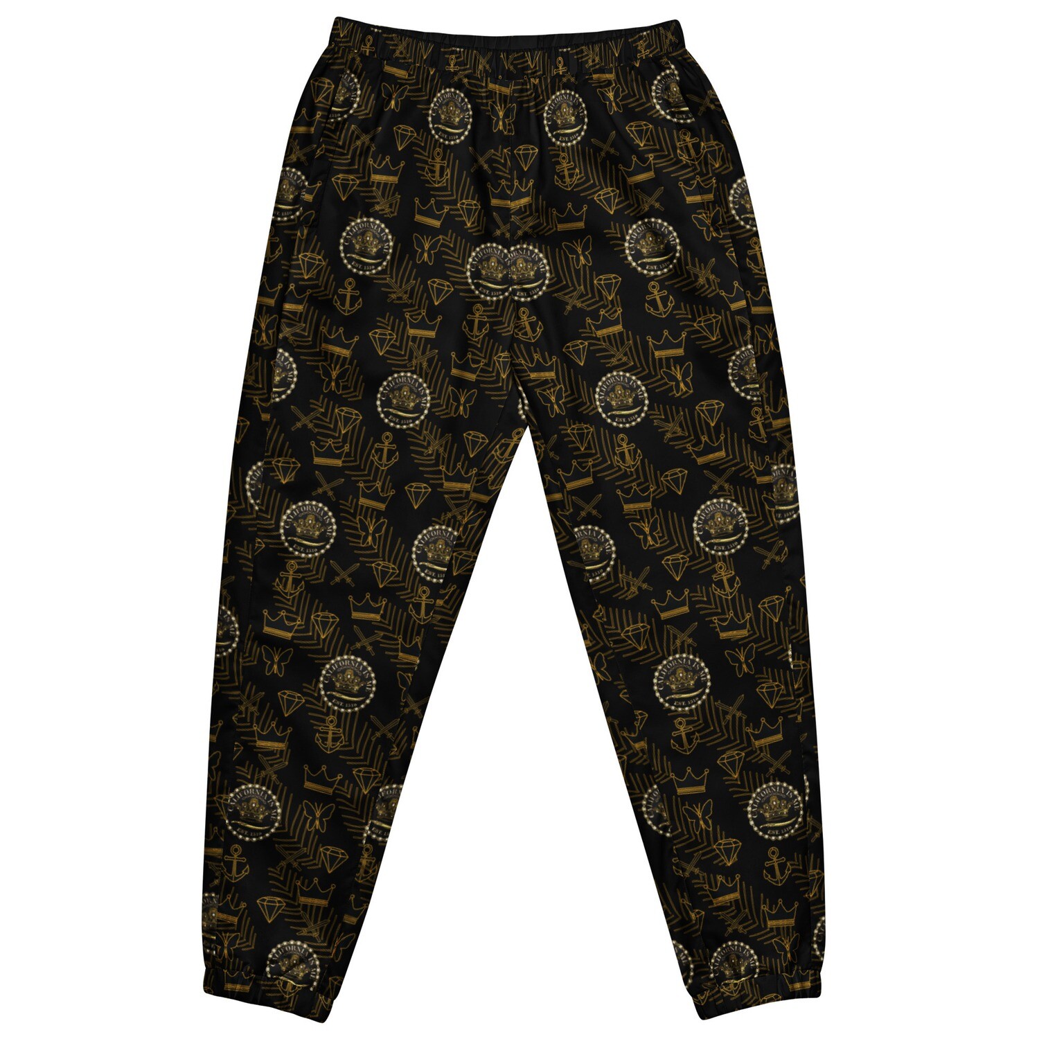 Royal Armor Black Unisex Track Pants