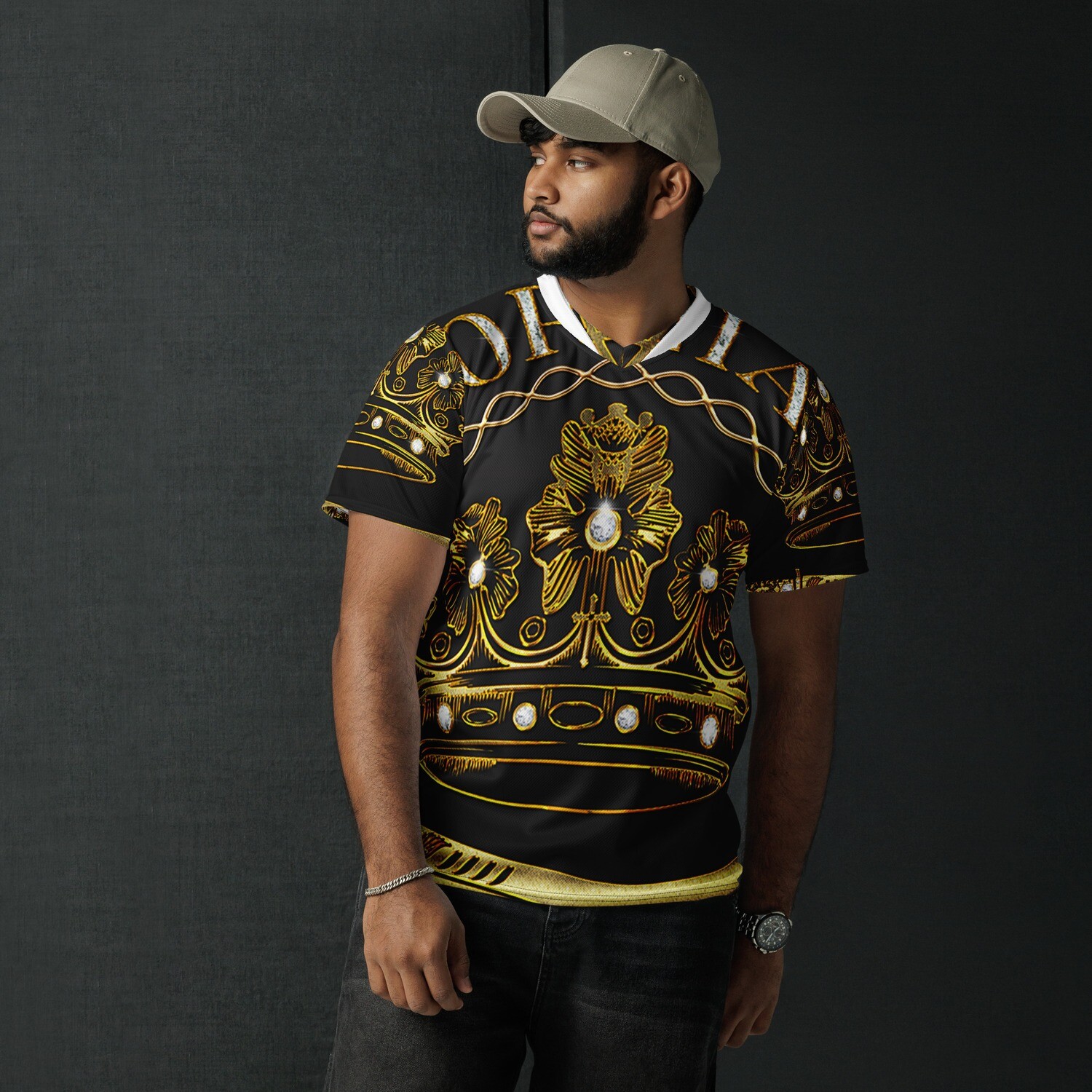 Recycled unisex sports jersey