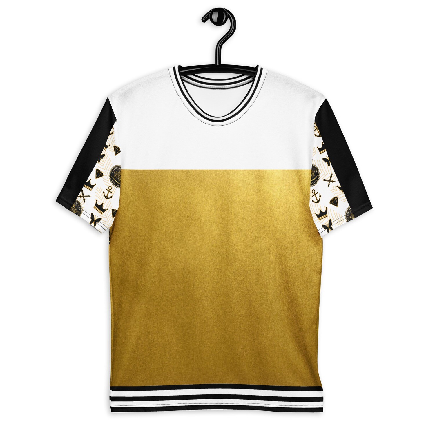 Royal Armor Gold Block Men&#39;s T-shirt