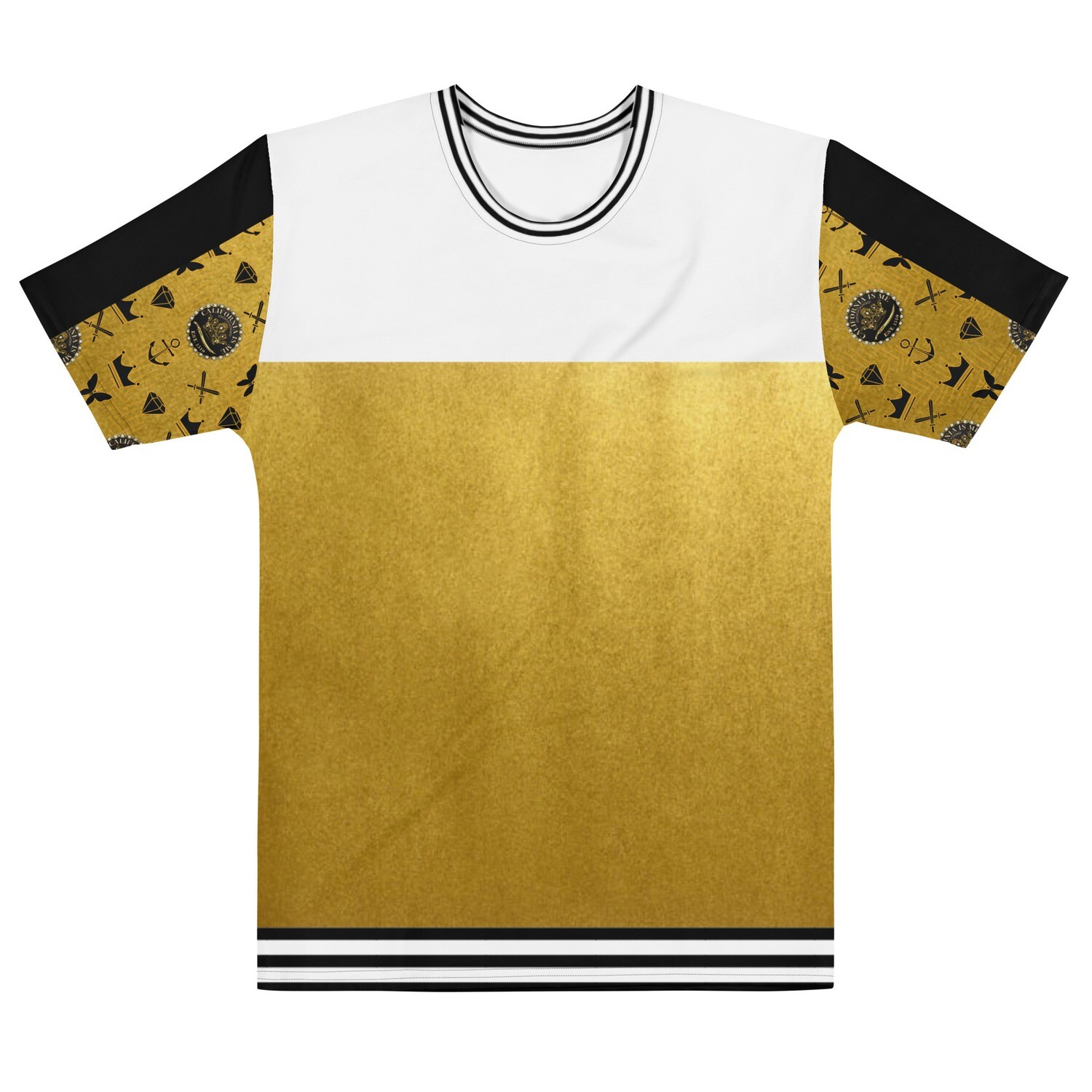 Royal Armor Calafia&#39;s Gold Plated Men&#39;s T-shirt