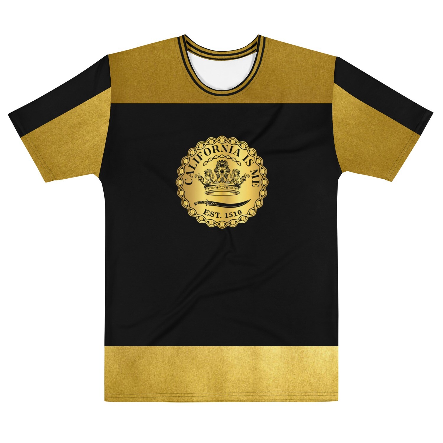 Calafia&#39;s Gold California Is Me Men&#39;s t-shirt