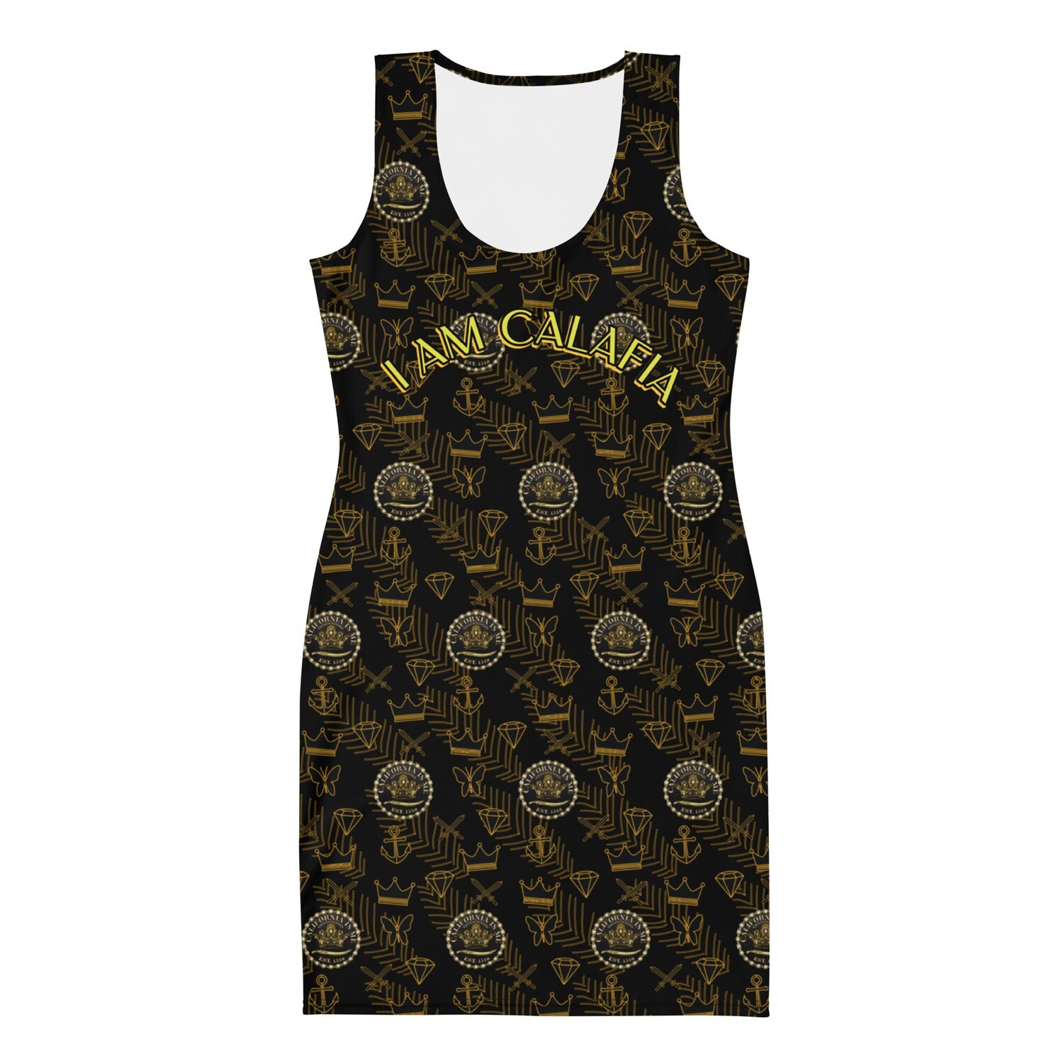 I Am Calafia Crown Dress