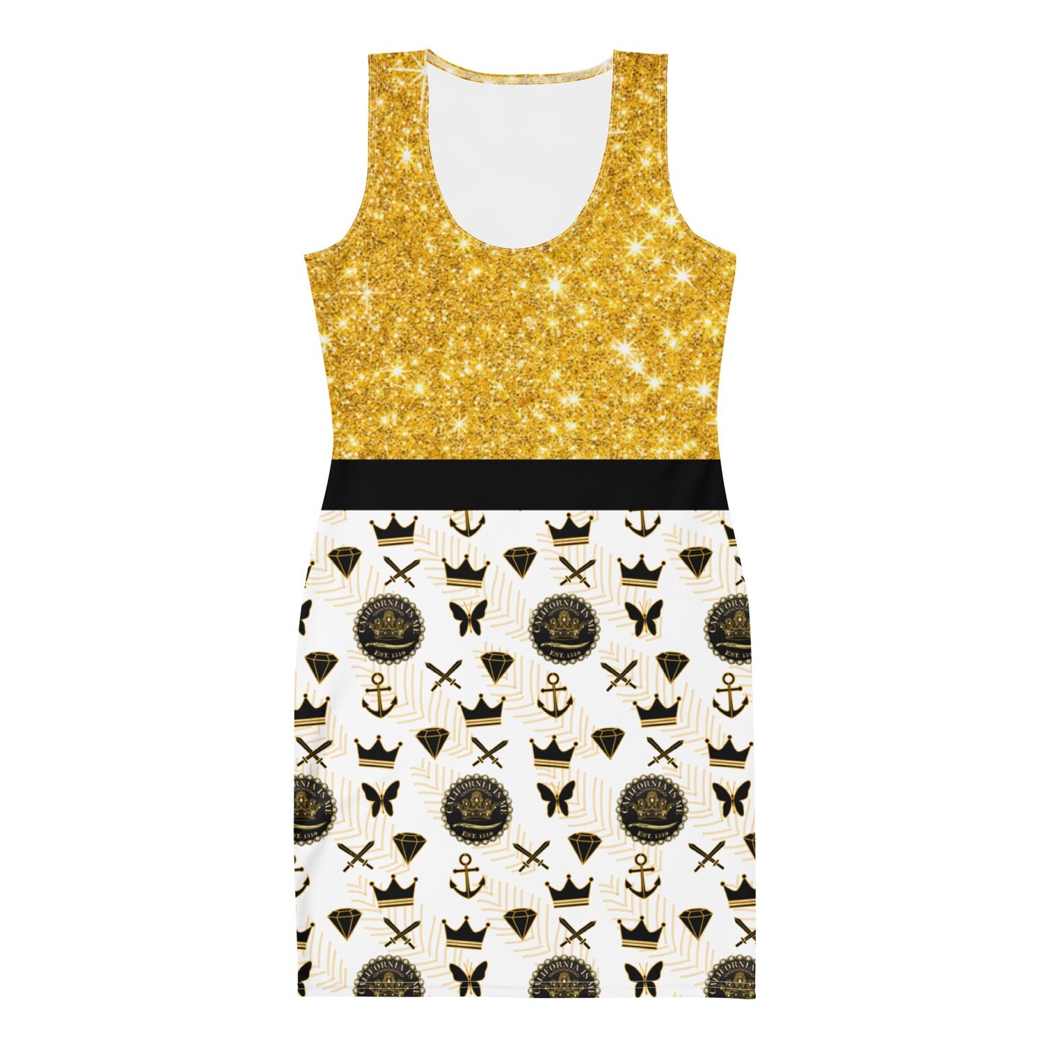 Calafia&#39;s Gold Sparkle Dress