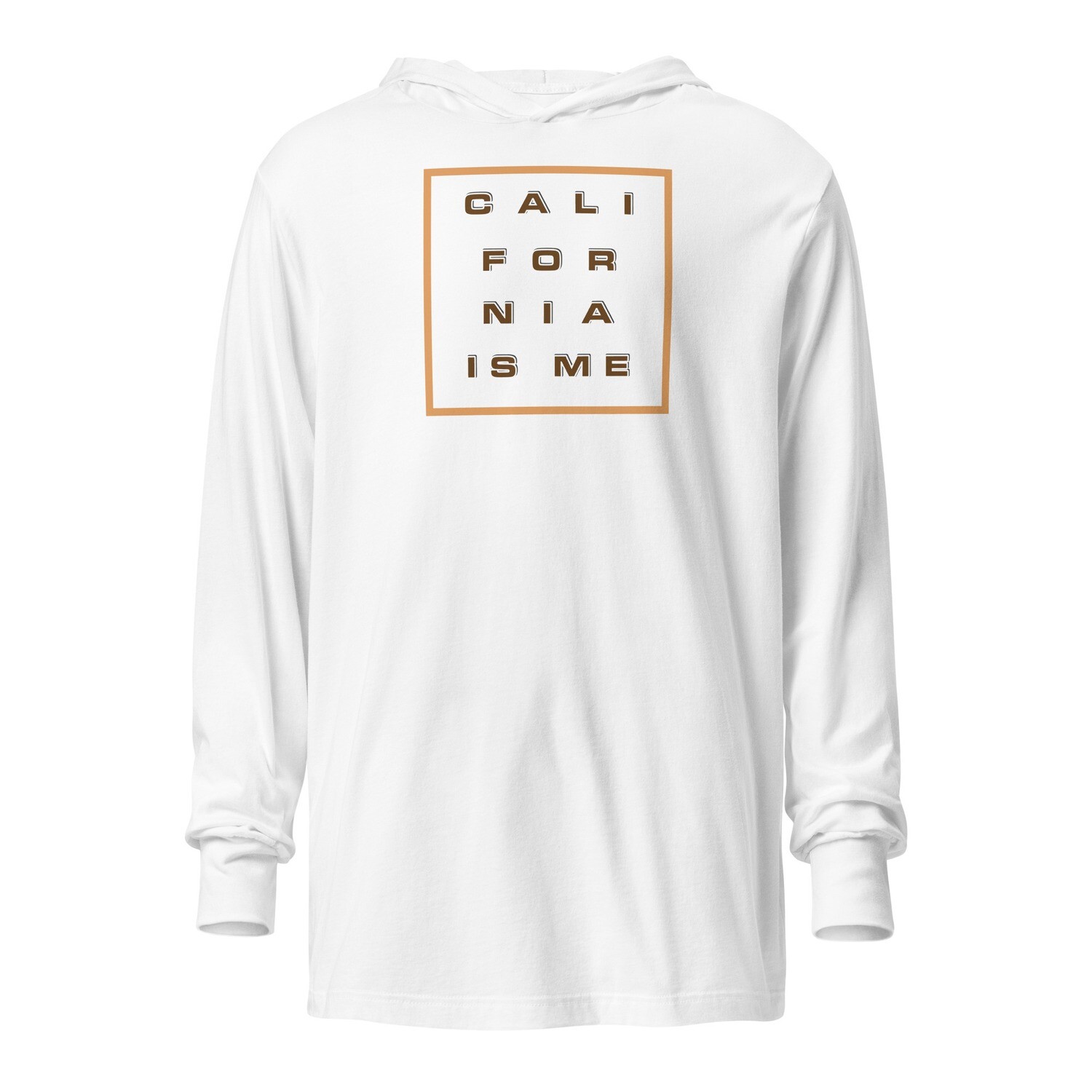 Hooded long-sleeve tee