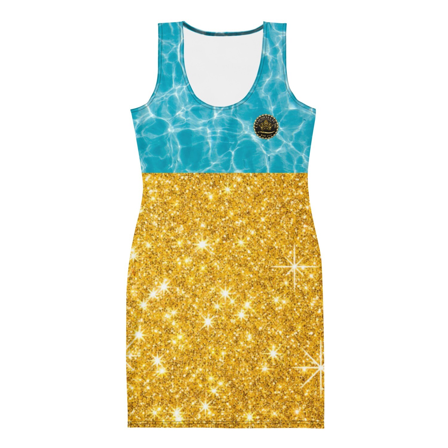 Calafia&#39;s Gold Water Dress