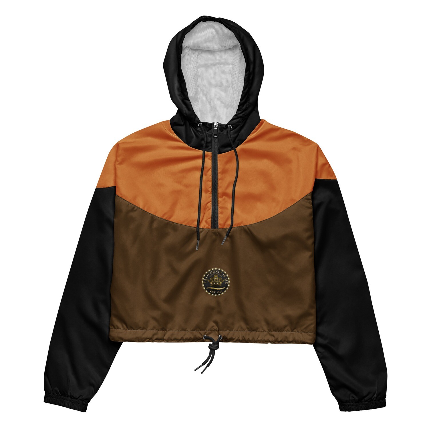 Brown Bronze Bombshell Women’s Windbreaker