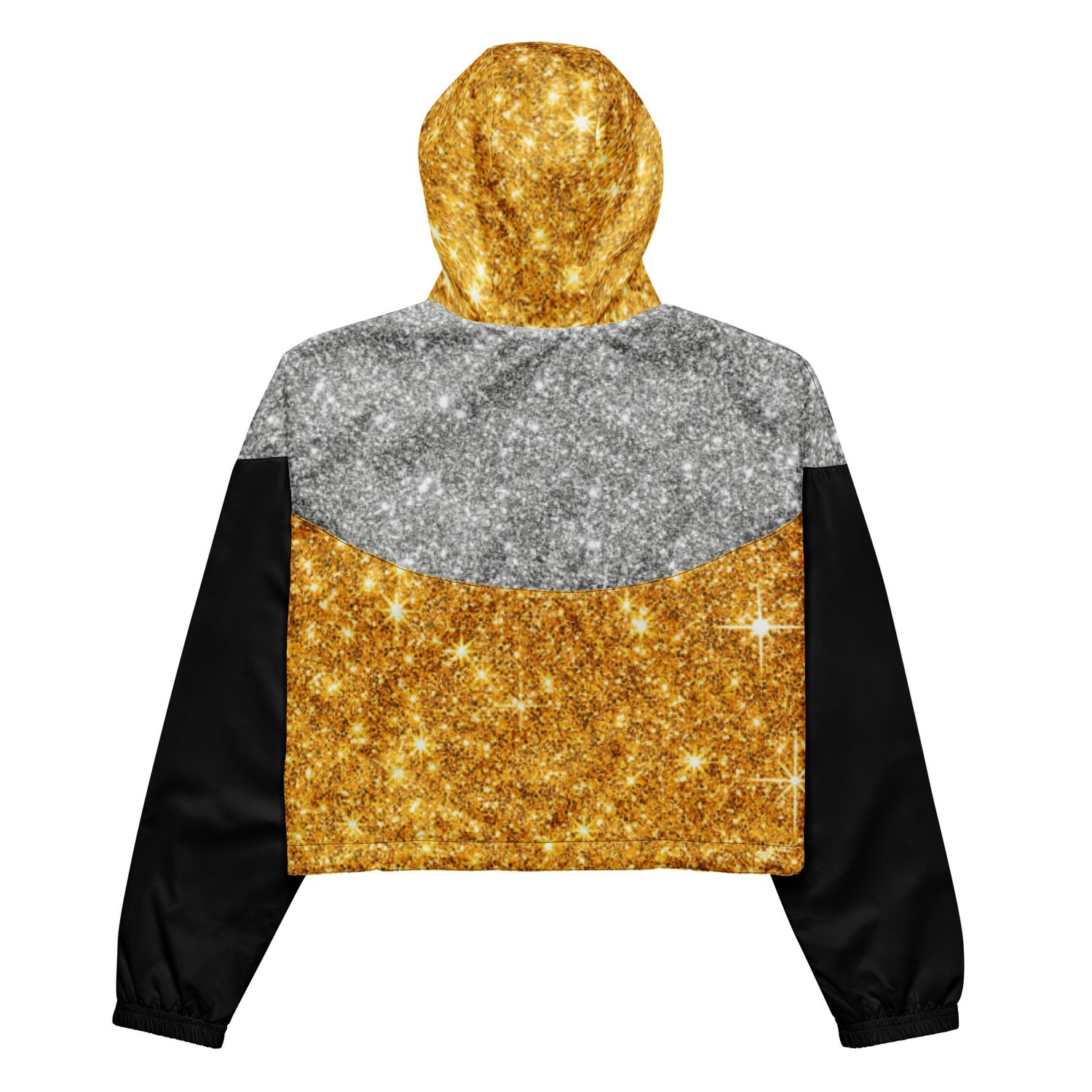 Diamond Drip Gold Women’s Windbreaker