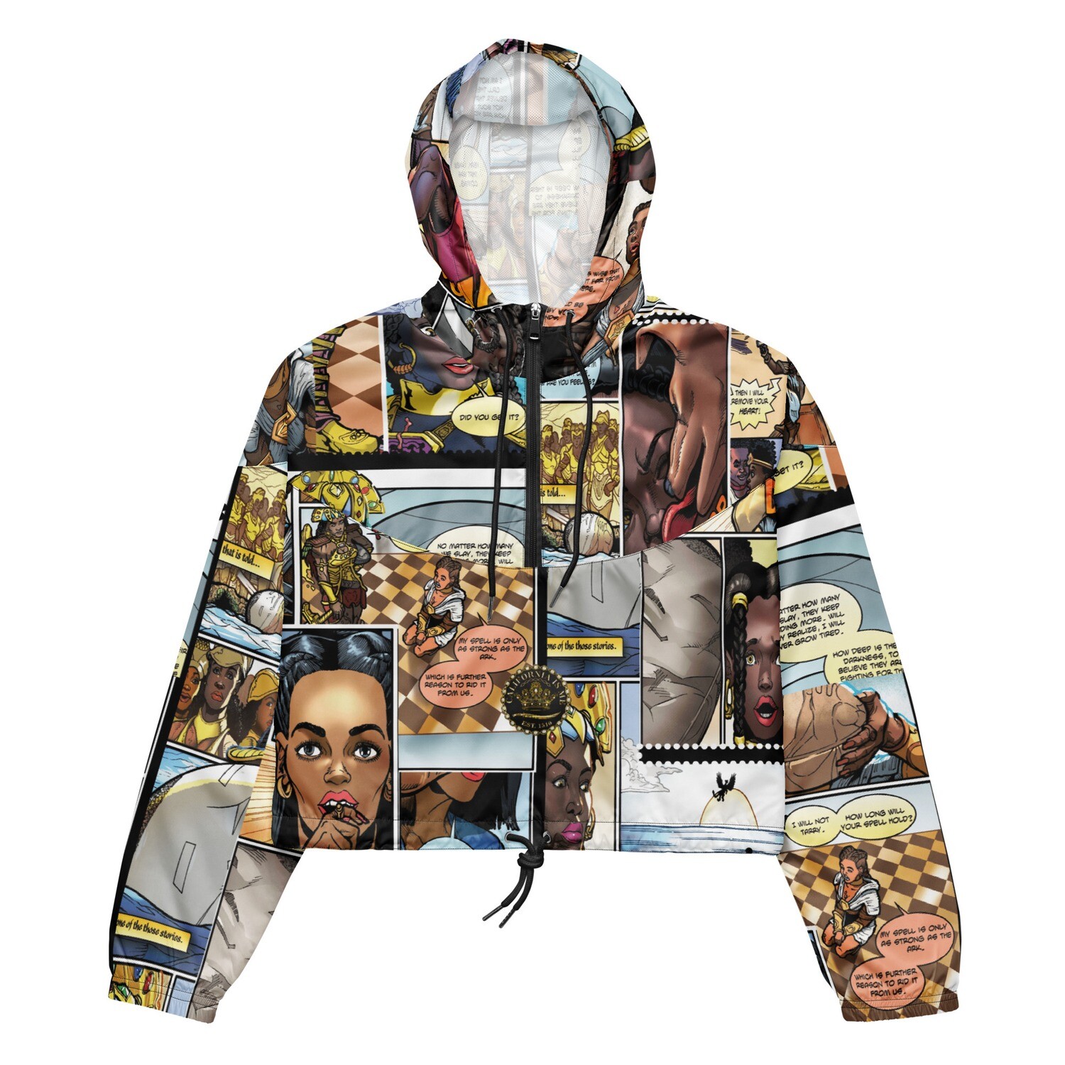 Comic Book Women’s Windbreaker jacket