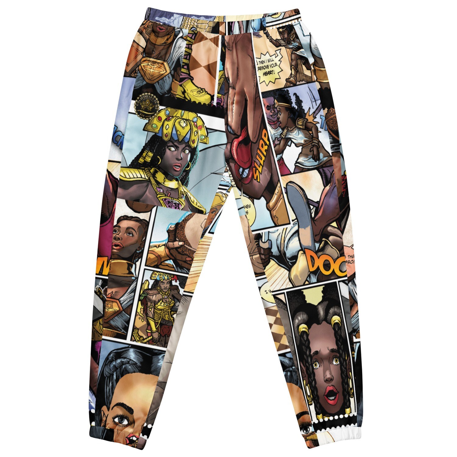 Queen Calafia Comic Book Pages Unisex Track Pants