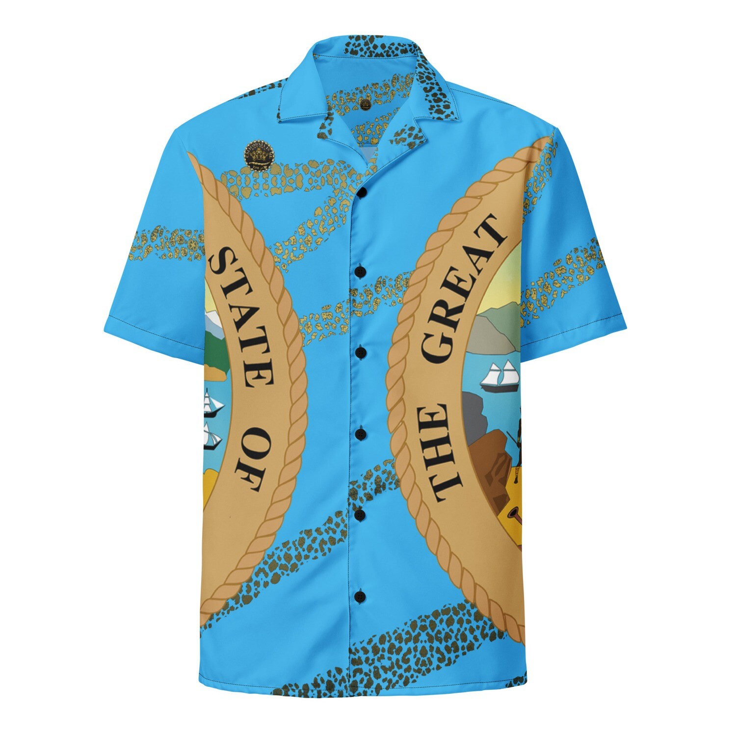 Unisex button down shirt
