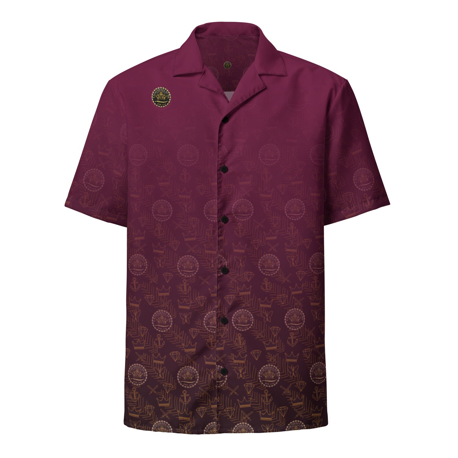 CALIFORNIA IS ME Royal Armor Unisex Button Down Collared Shirt