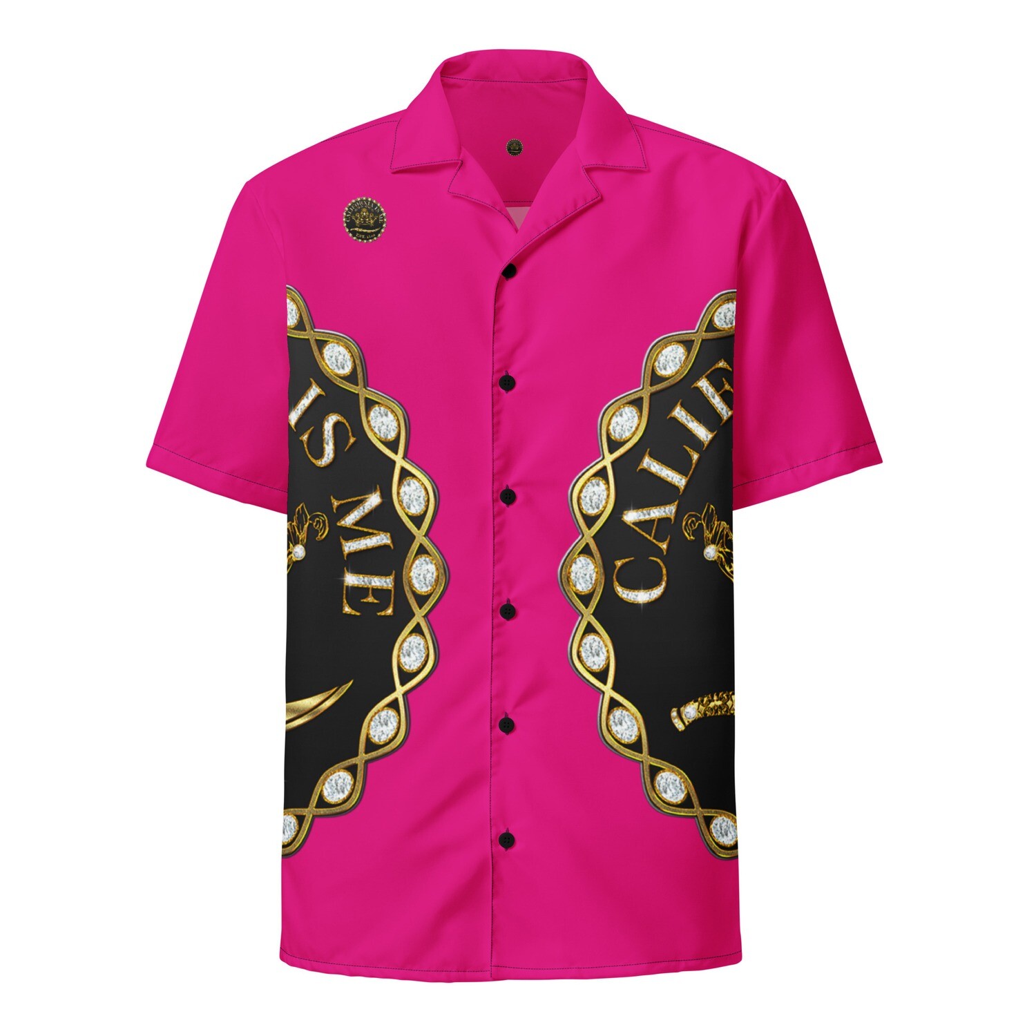 Unveiled English Translation of California Definition Unisex Button Down Collared Shirt