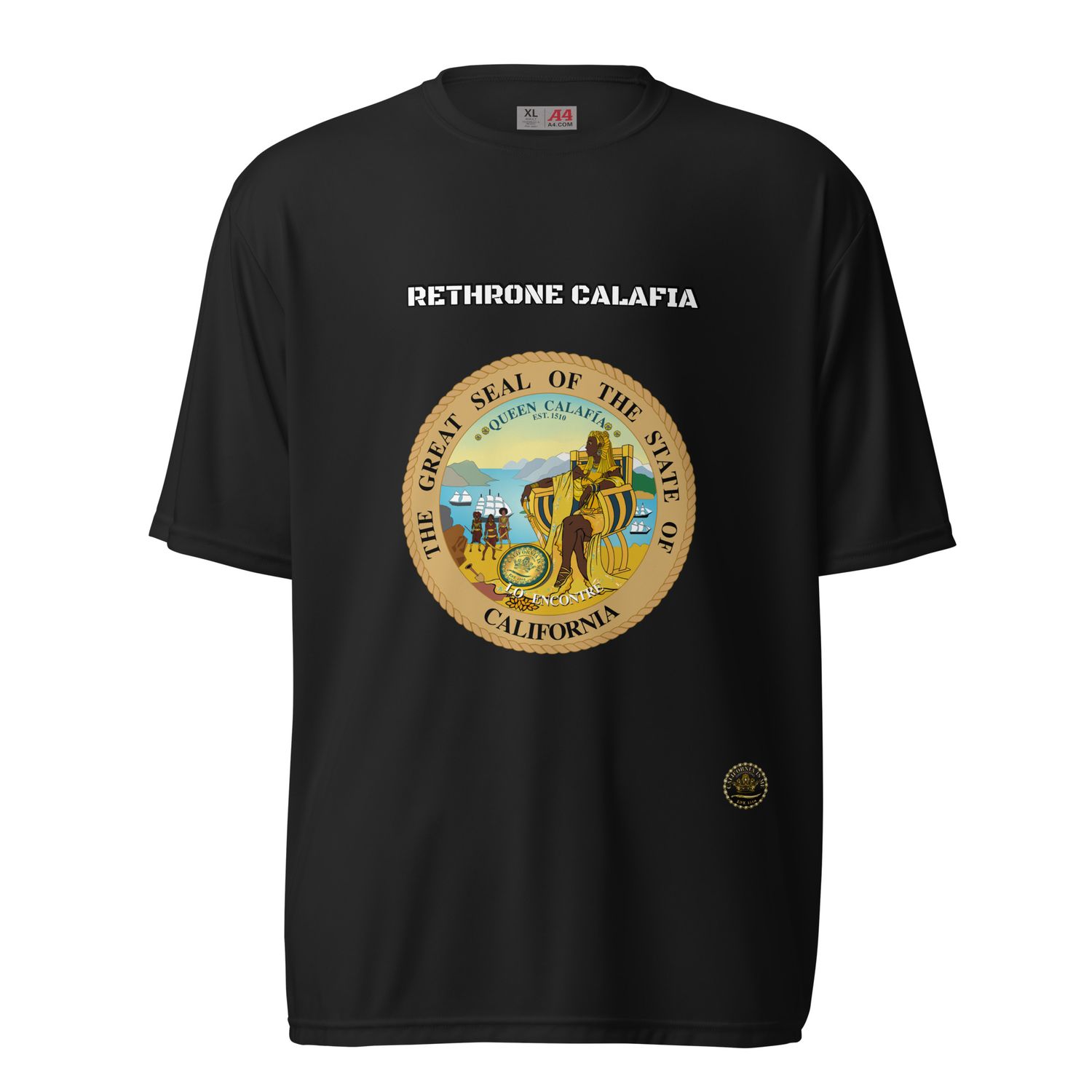 The Seal Unisex performance crew neck t-shirt 