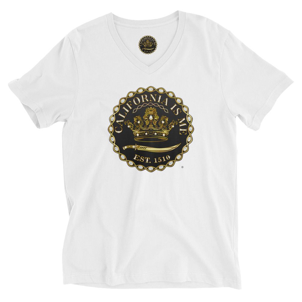 The Logo Unisex Short Sleeve V-Neck T-Shirt