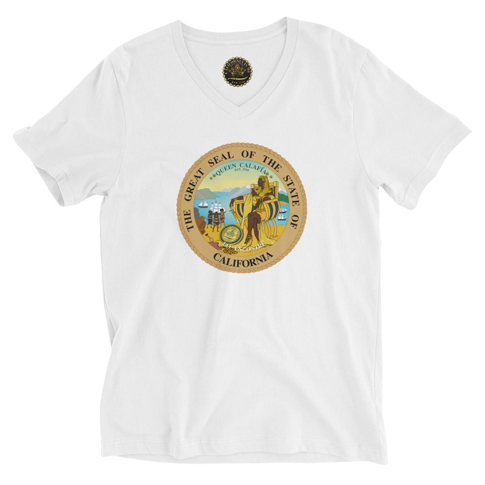 The Seal Unisex Short Sleeve V-Neck T-Shirt