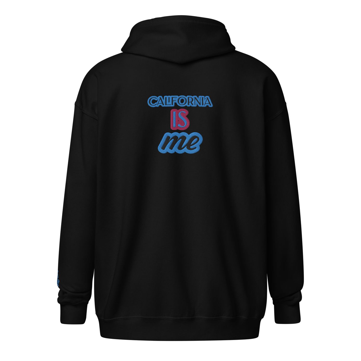 Embroidered Back Cuff Unisex heavy blend zip hoodie